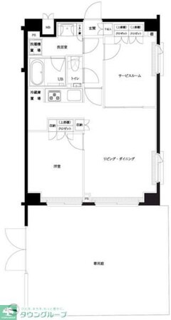 ルーブル下赤塚の物件間取画像